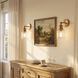 Vintage 1 Light 5 inch Natural Brass Wall Sconce Wall Light