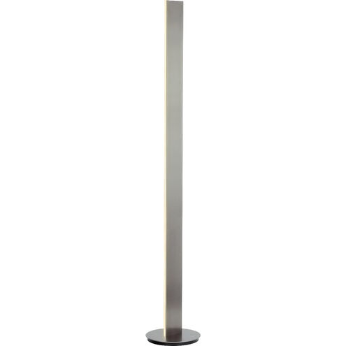 Prometheus 60 inch 23.00 watt Brushed Aluminum Floor Lamp Portable Light