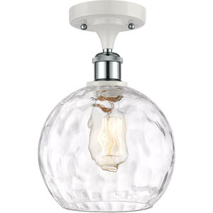 Ballston Athens Water Glass 1 Light 8.00 inch Semi-Flush Mount