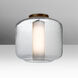 Niles 10 LED 9.5 inch Bronze Flush Mount Ceiling Light
