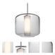 Niles 10 LED Satin Nickel Cord Pendant Ceiling Light
