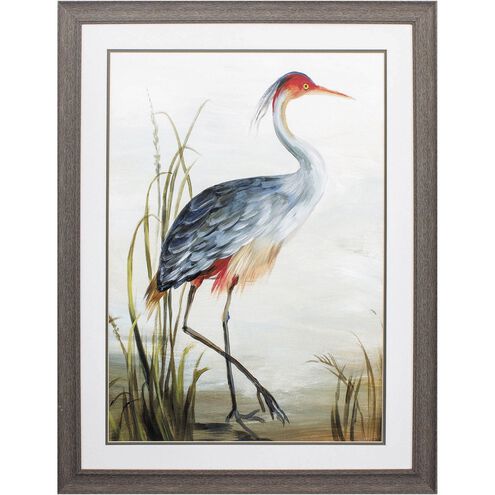 Waterside Collection Blue Framed Art