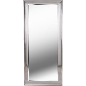 Kenroy Lighting Lyonesse 66 X 30 inch Chrome Floor Mirror, Tall 60318 - Open Box