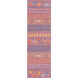 Nomad 63 X 39 inch Bright Purple, Rose, Saffron Rug