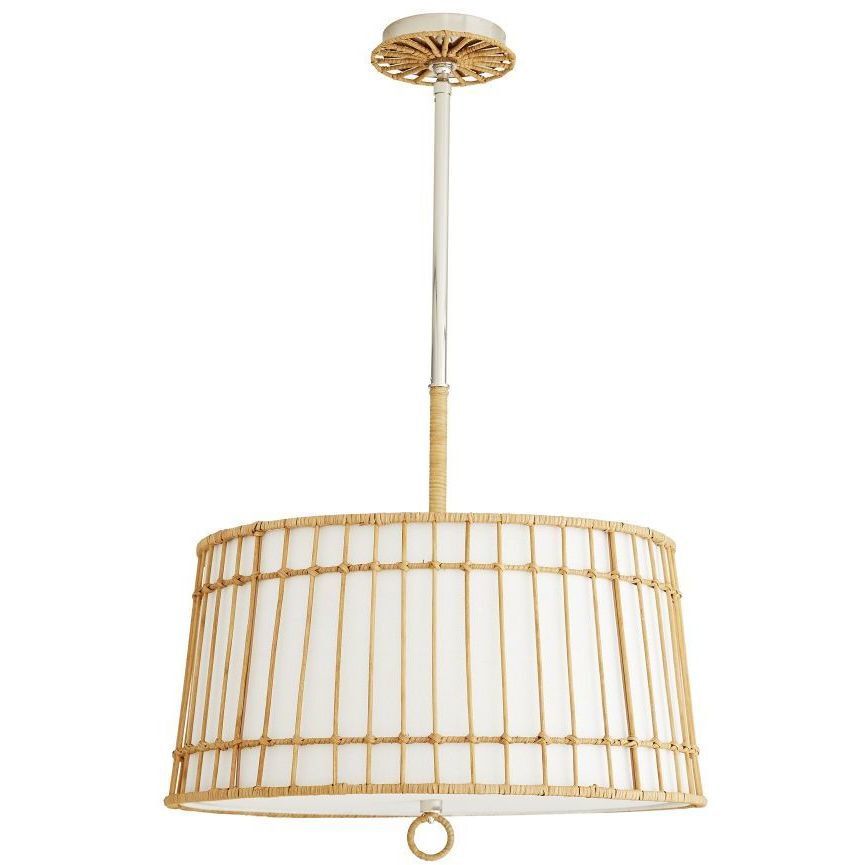 Sea Island 4 Light 18.5 inch Natural Pendant Ceiling Light