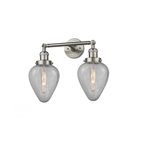Franklin Restoration Geneseo LED 17 inch Brushed Satin Nickel Bath Vanity Light Wall Light, Franklin Restoration