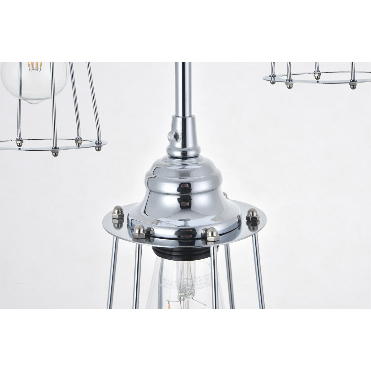 Auspice 3 Light 16 inch Chrome Pendant Ceiling Light