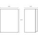 Box LED 5 inch Textured Gray Indoor-Outdoor Sconce, Inside-Out