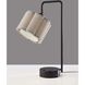 Dover 22.25 inch 60.00 watt Black Supercharger Desk Lamp Portable Light