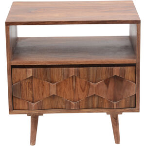 O2 22 X 22 inch Natural Nightstand