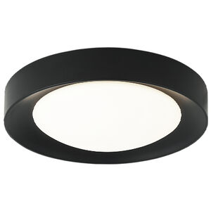 Essene LED 12 inch Black Flush Mount Ceiling Light