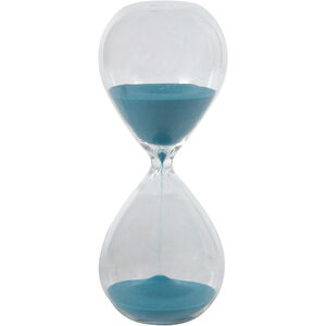 Anita Turqouise Blue Sand/Clear Hourglass