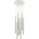 Forest LED 16 inch Chrome Chandelier Ceiling Light