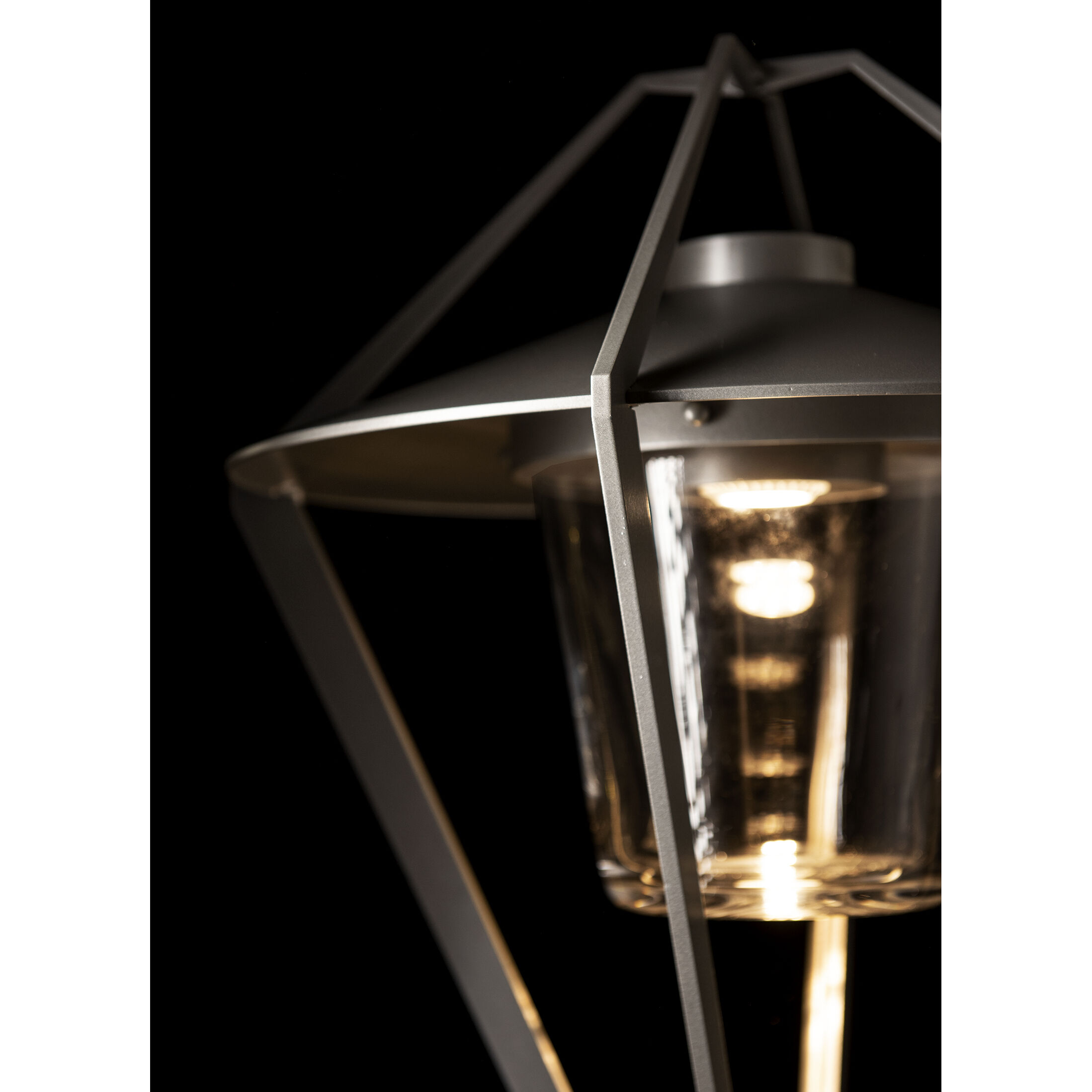 Stellar 1 Light 22.4 inch Coastal Burnished Steel Outdoor Post Light