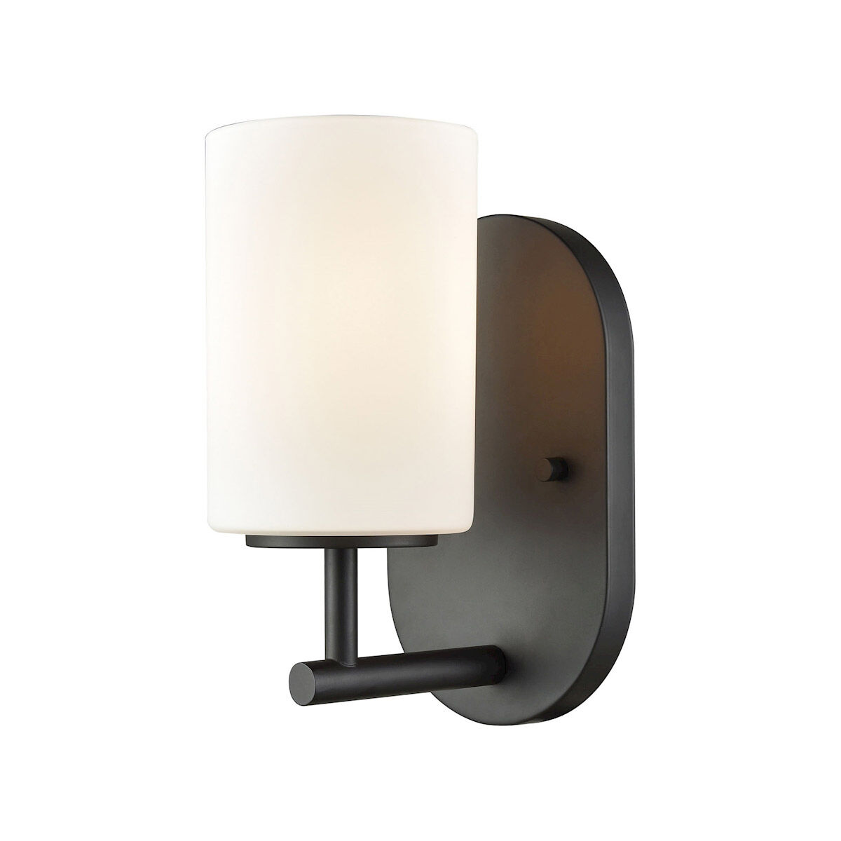Bowery Grove 57460 ORW Elif 1 Light 6 inch Oil Rubbed Bronze Vanity Light Wall Light