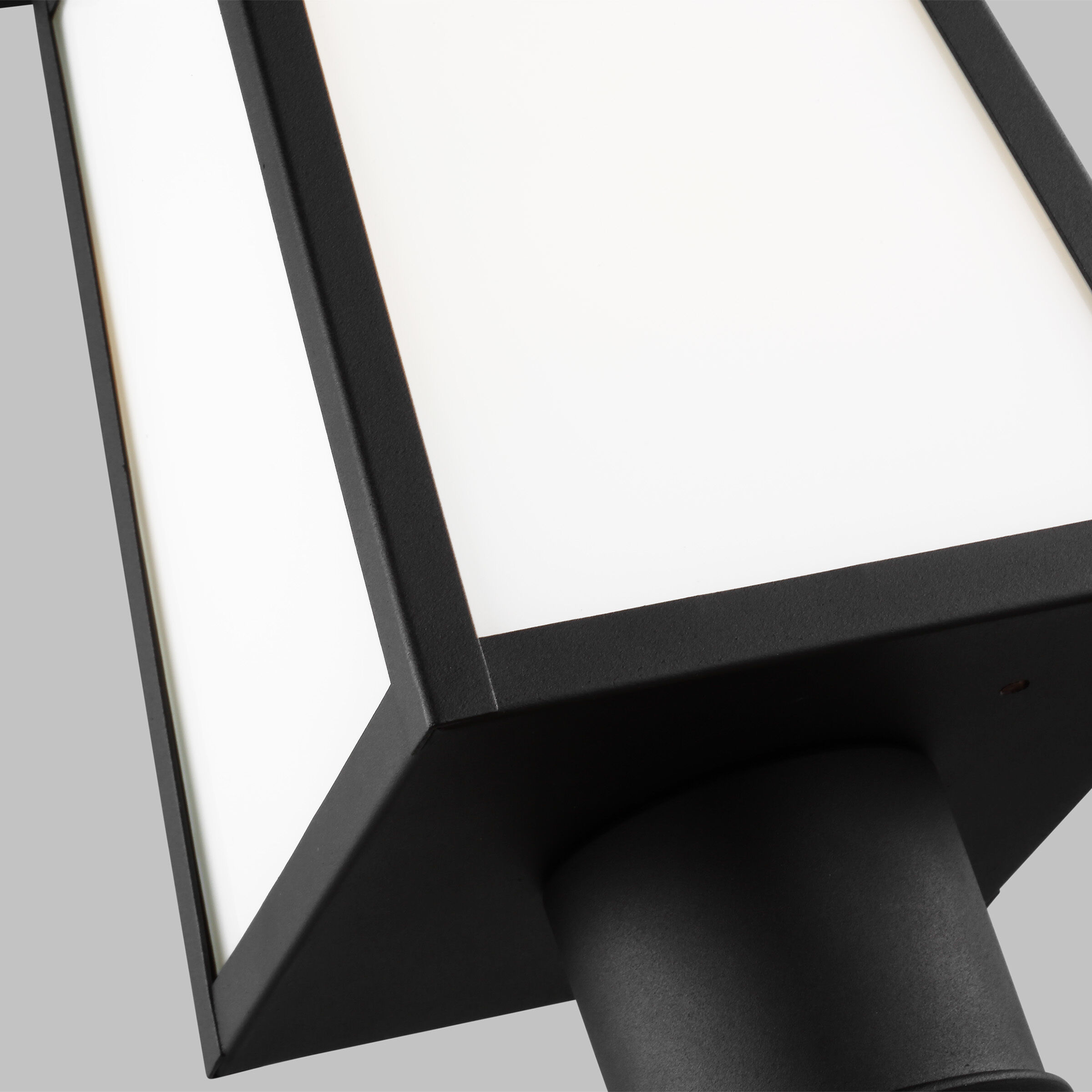 Founders 1 Light 17.25 inch Black Outdoor Post Lantern