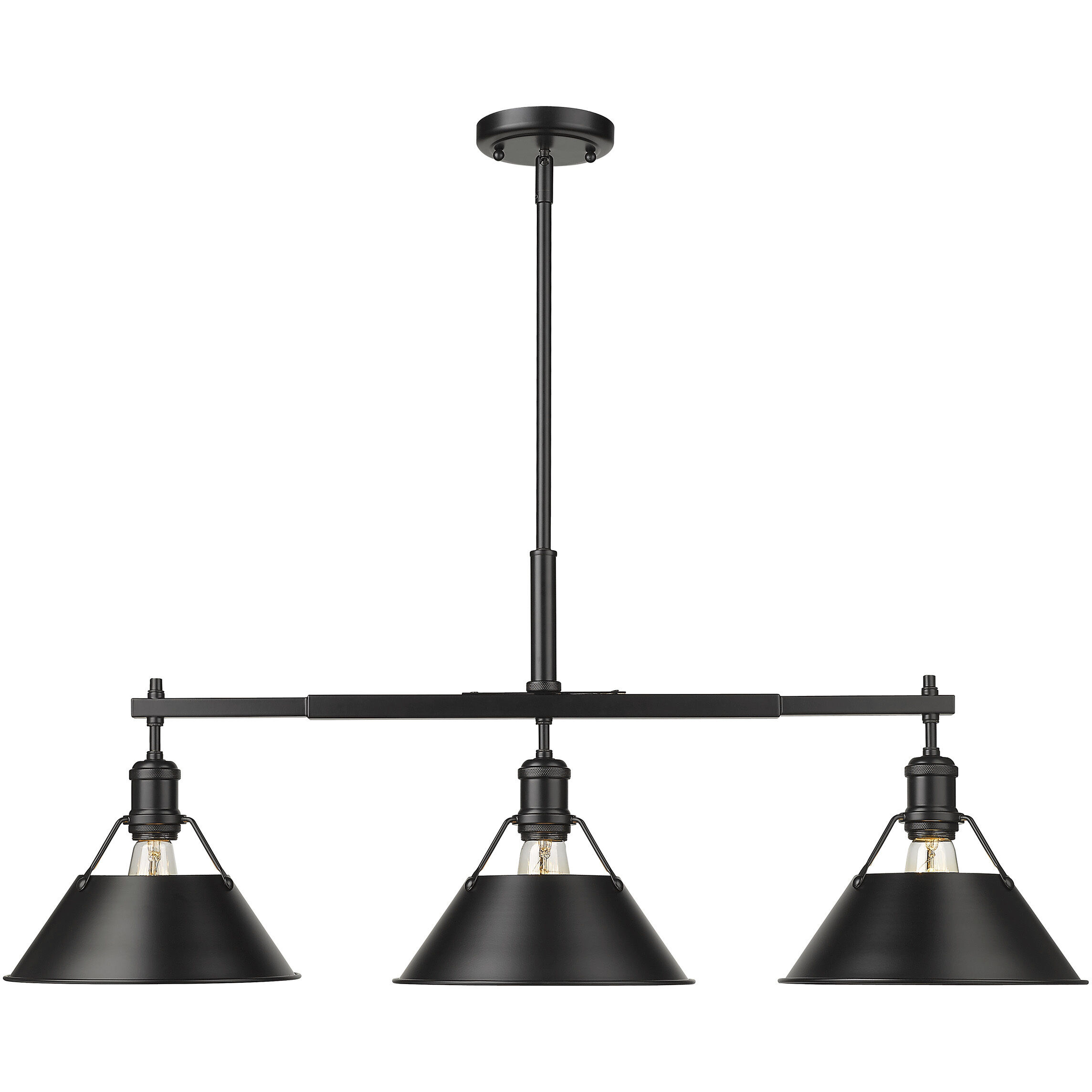 Yep Orwell Island Light Ceiling Light in Matte Black