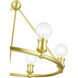 Lansdale 6 Light 25 inch Satin Brass Chandelier Ceiling Light