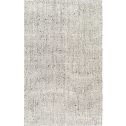 Iman 108 X 72 inch Light Silver/Ash/Silver Handmade Rug in 6 x 9