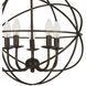 Somma Way 5 Light 17 inch Bronze Mini Chandelier Ceiling Light