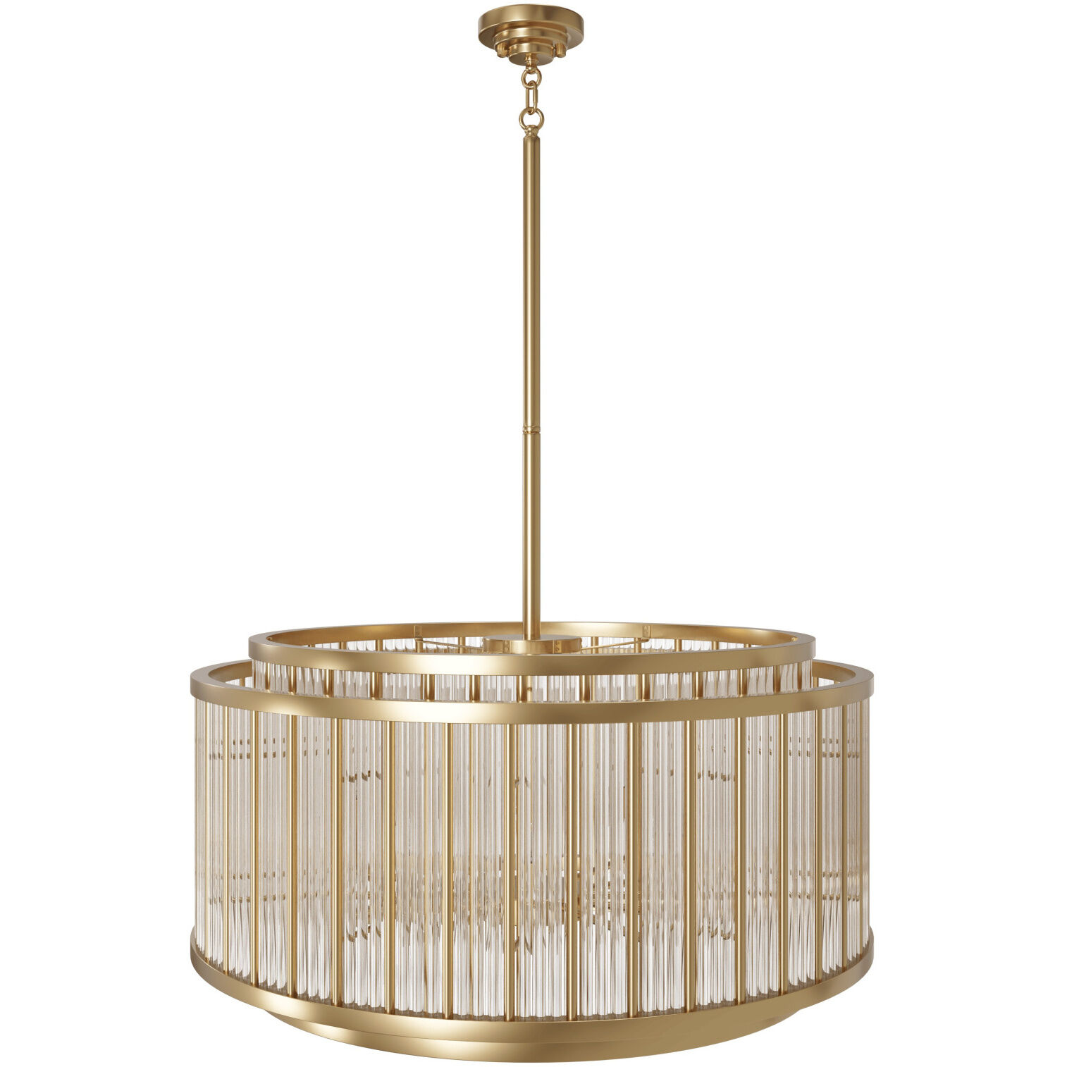 Waldorf 12 Light 31 inch Aged Brass Chandelier Ceiling Light