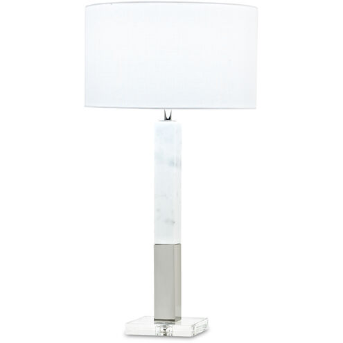 Howard 33.5 inch 150.00 watt Polished Nickel Table Lamp Portable Light