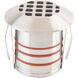 Inground Recessed Light 12 4.1 watt Stainless Steel Path Indicator Light in 2700K Warm LED, WAC Landscape