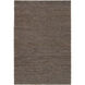 Dominican 36 X 24 inch Dark Brown Rug