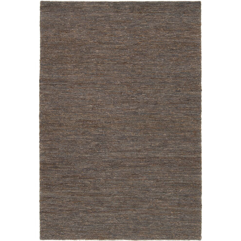 Dominican 36 X 24 inch Dark Brown Rug