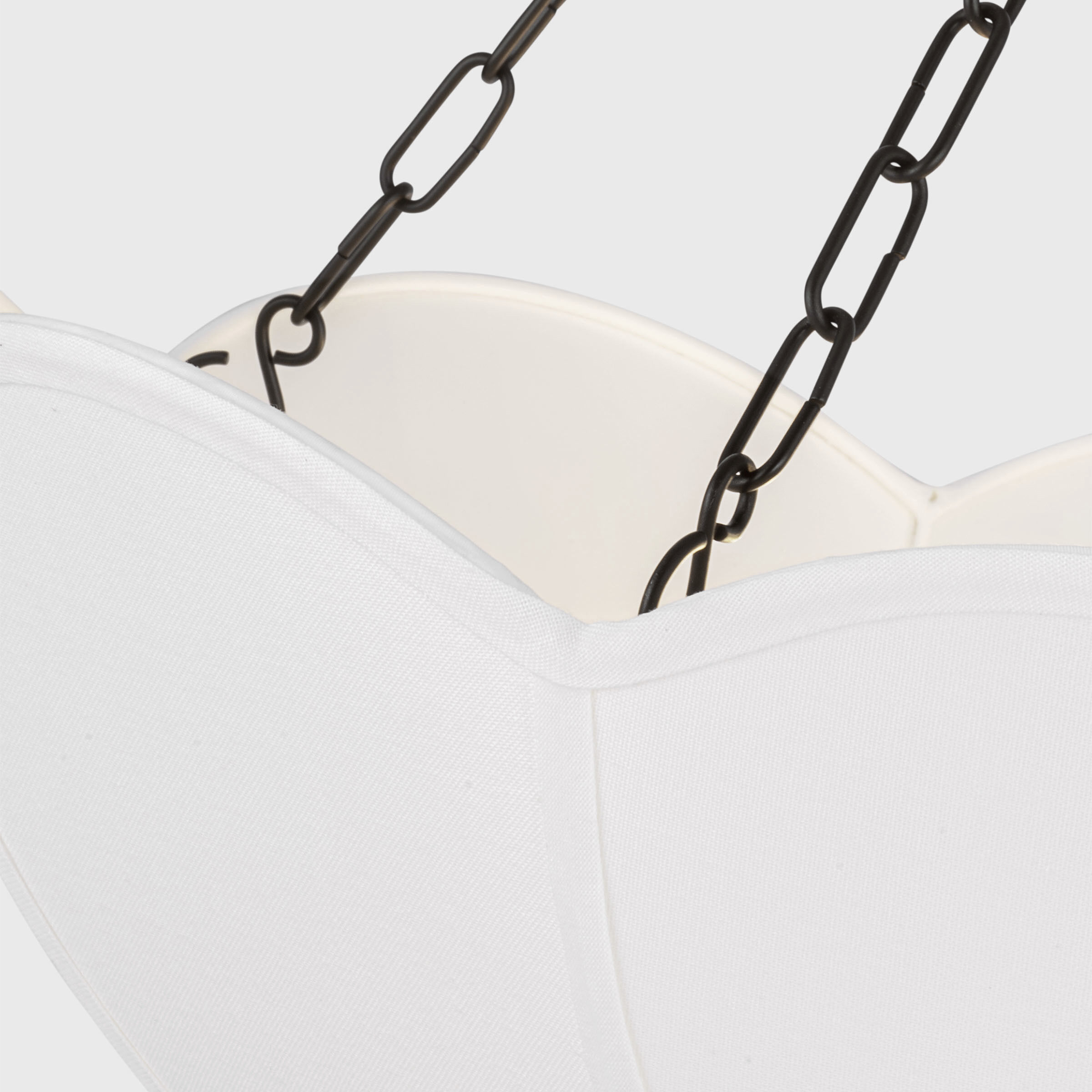 AH by Alexa Hampton Stassi 3 Light 24 inch Aged Iron Chandelier Ceiling Light