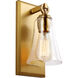 Sean Lavin Monterro 1 Light 5 inch Burnished Brass Wall Sconce Wall Light