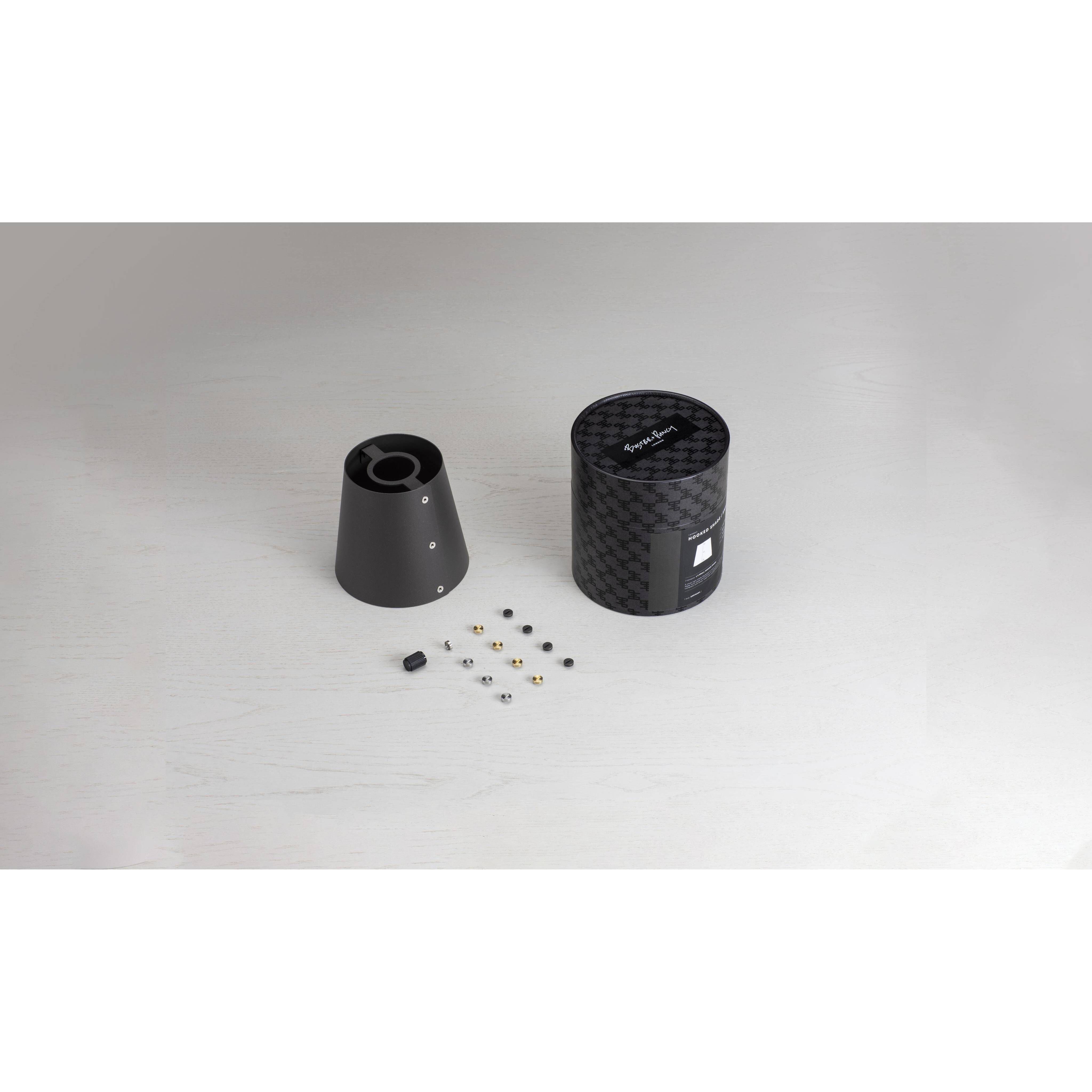 Hooked Graphite 5.51 inch Shade