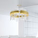 Guadiana LED 24 inch Satin Gold Chandelier Ceiling Light