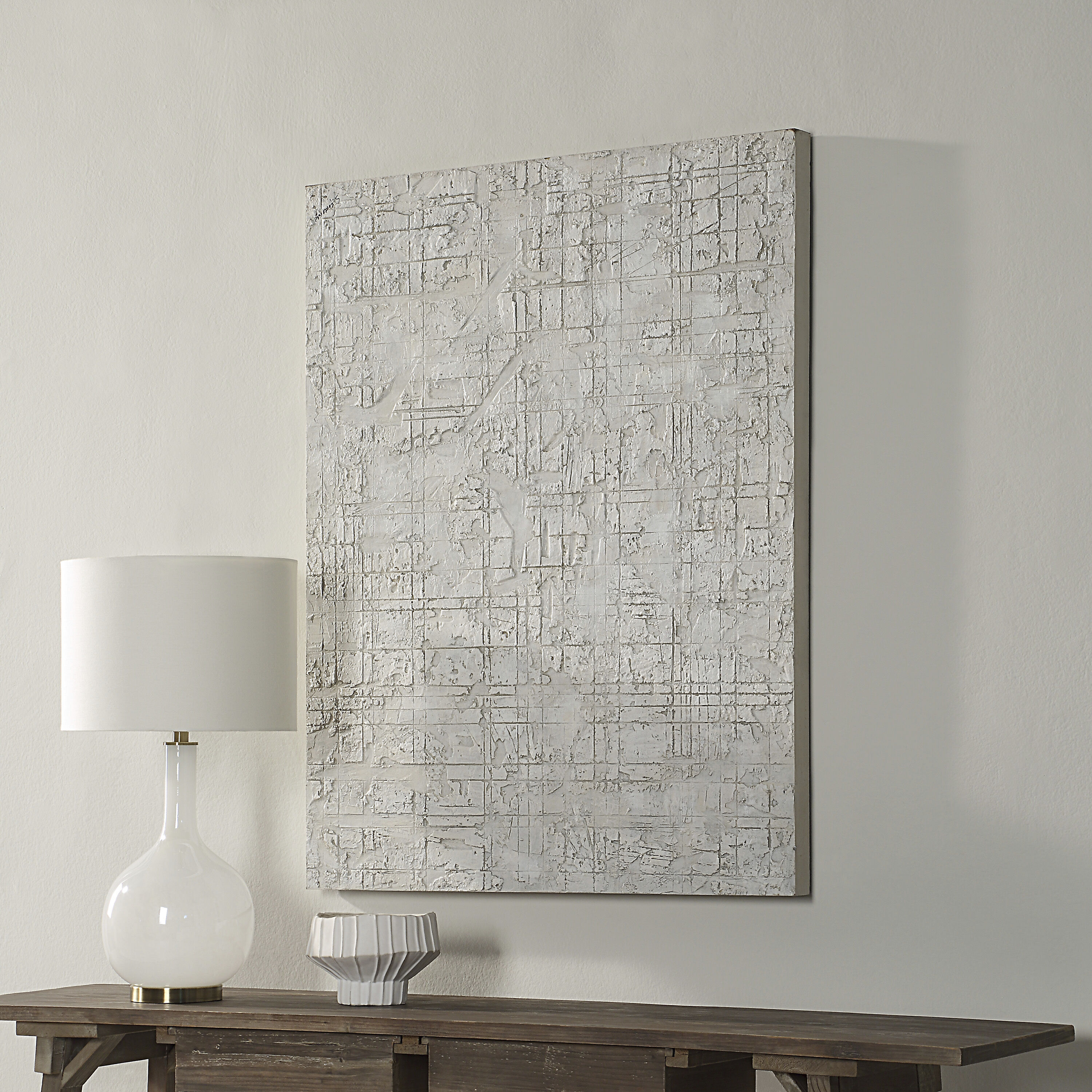 Brigitta Off-White Wall Decor