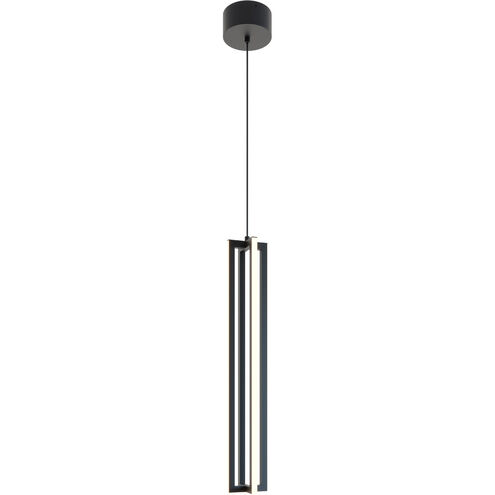Cass LED 4 inch Black Pendant Ceiling Light