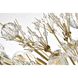 Vera 38 Light 23 inch Gold Pendant Ceiling Light