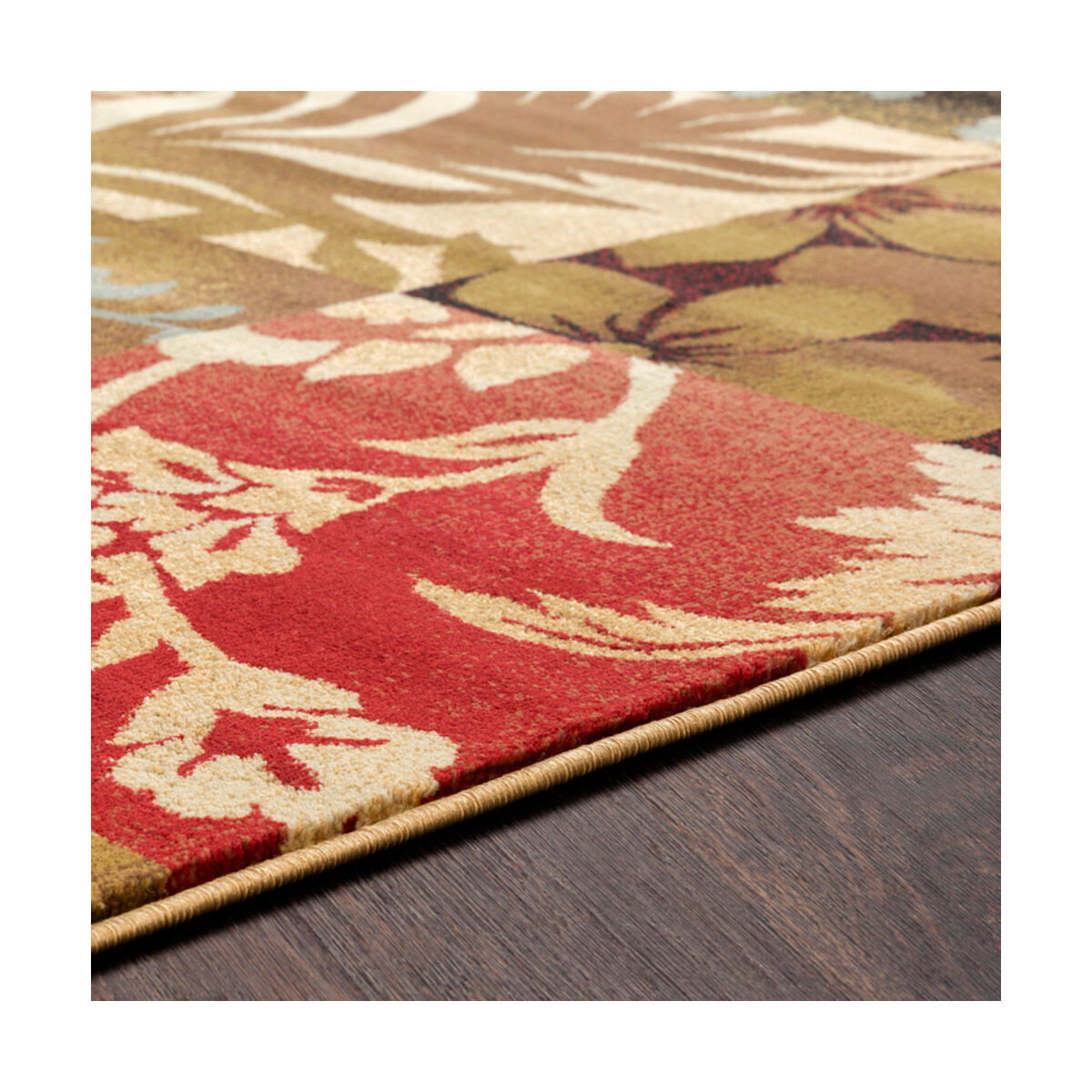 Musetta 89 X 24 inch Tan/Black/Khaki/Medium Gray/Camel/Bright Orange Rugs, Polypropylene