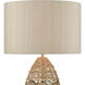 Husk 25 inch 100.00 watt Natural Table Lamp Portable Light