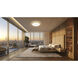Soleil 1 Light 20 inch Modern Gold Flush Mount Ceiling Light