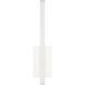 Sean Lavin Banda LED Matte White Bath Light Wall Light, Integrated LED