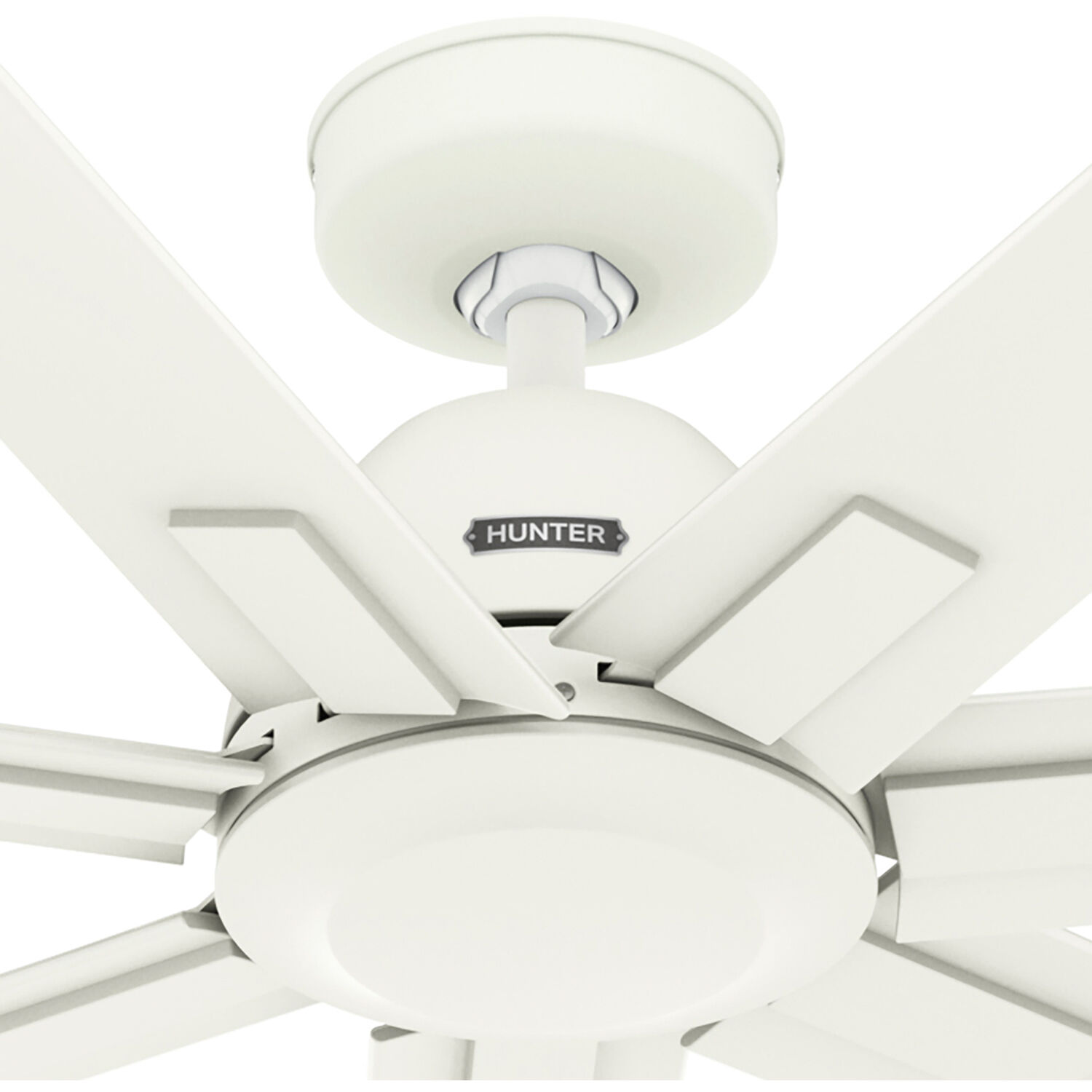 Downtown 72 inch Matte White Outdoor Ceiling Fan