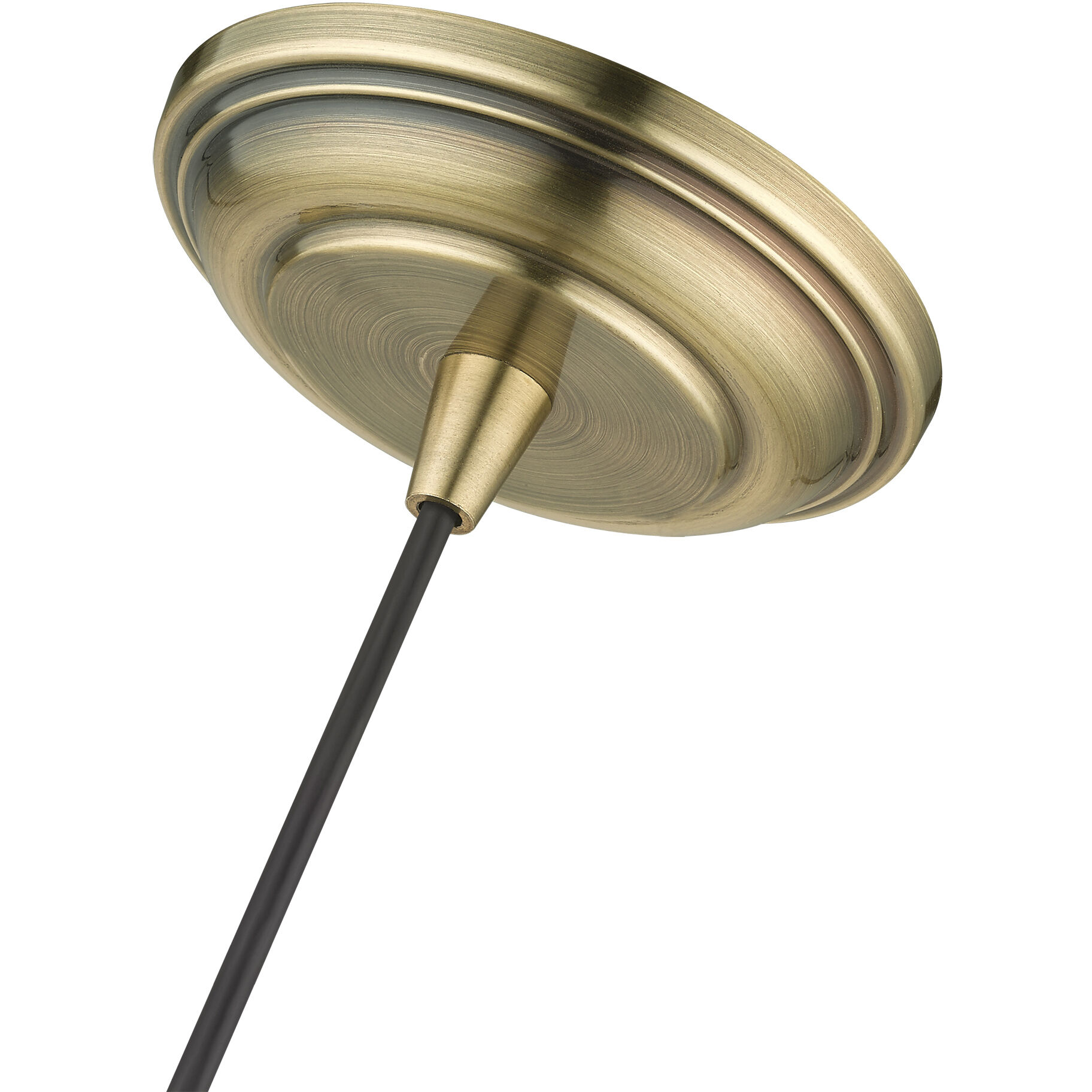 Moreland 1 Light 6 inch Antique Brass Single Pendant Ceiling Light, Single