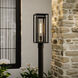 Shaw 1 Light 19 inch Textured Black Outdoor Post Light