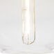 Omega 12 LED 7.25 inch Satin Nickel Cord Pendant Ceiling Light in White Glass, Edison LED
