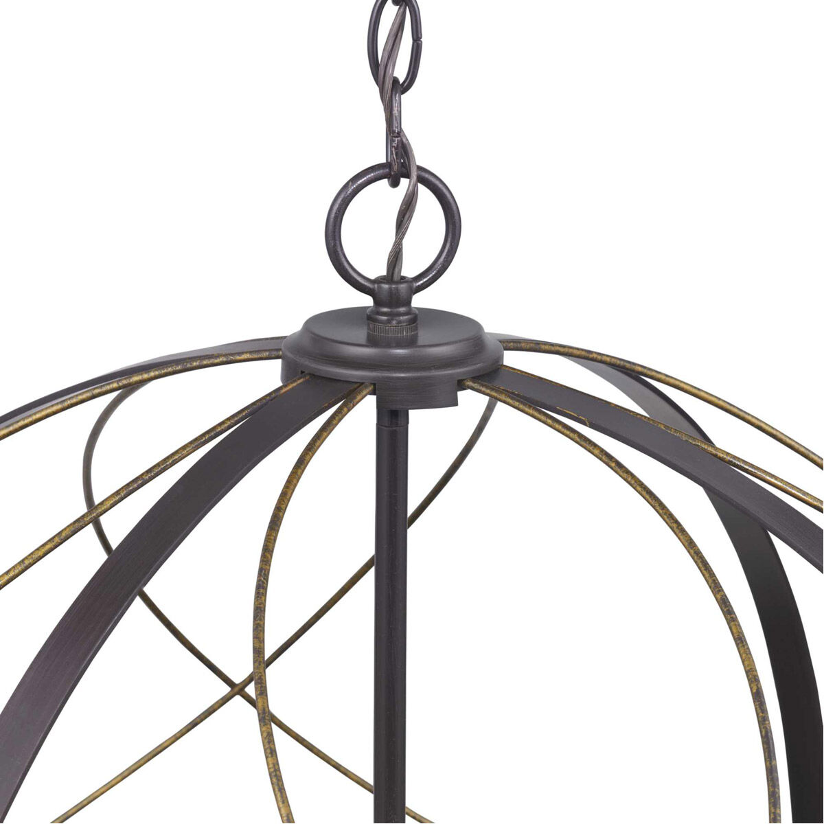 Gerald Ave 6 Light Antique Bronze Pendant Ceiling Light