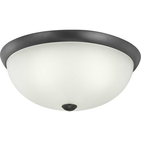 Alana Dr 3 Light 16.5 inch Graphite Flush Mount Ceiling Light