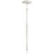 Solna 1 Light 9 inch Brushed Nickel Pendant Ceiling Light