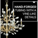 Eve LED 48.5 inch Champagne Gold Foyer Light Ceiling Light