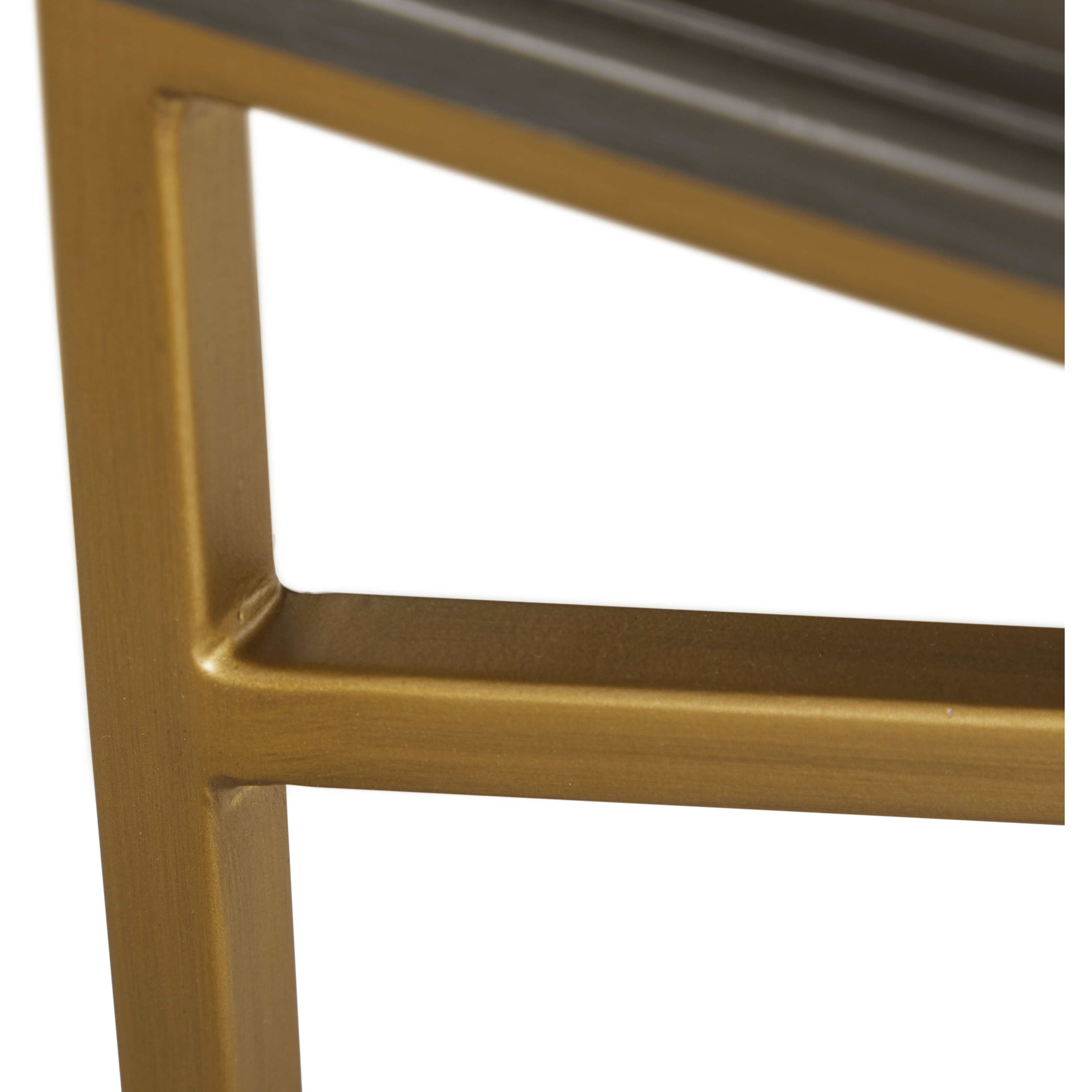 Riggs Sesame Black and Stained Brass Chest