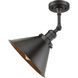 Franklin Restoration Briarcliff 1 Light 10 inch Oil Rubbed Bronze Semi-Flush Mount Ceiling Light, Franklin Restoration